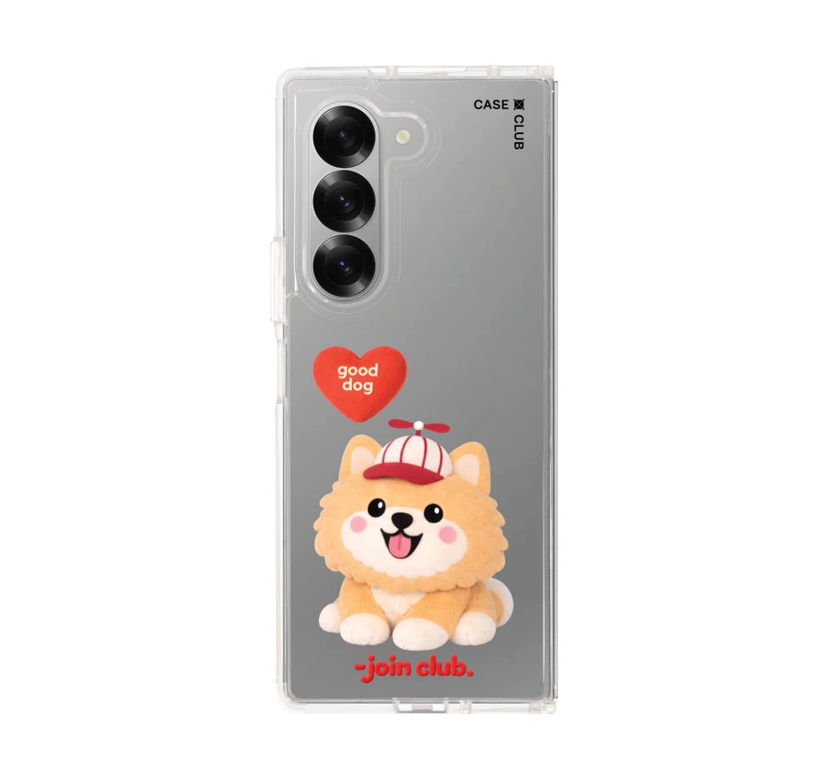join the club heartful pomeranian