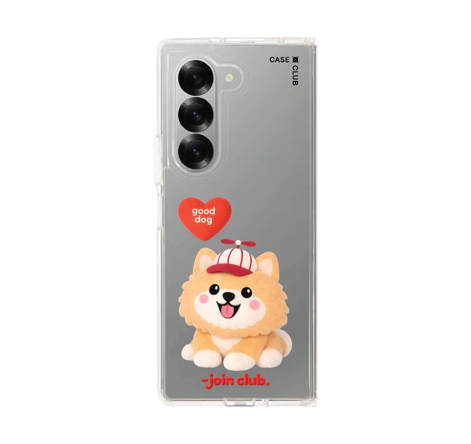 join the club heartful pomeranian