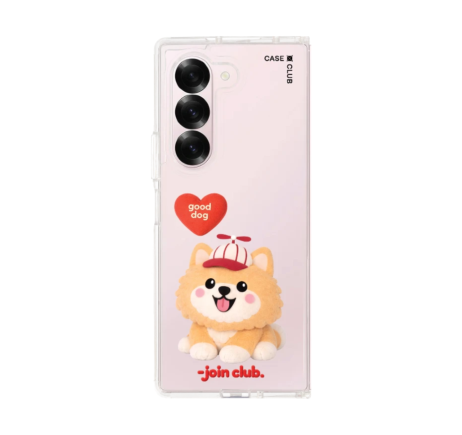 join the club heartful pomeranian