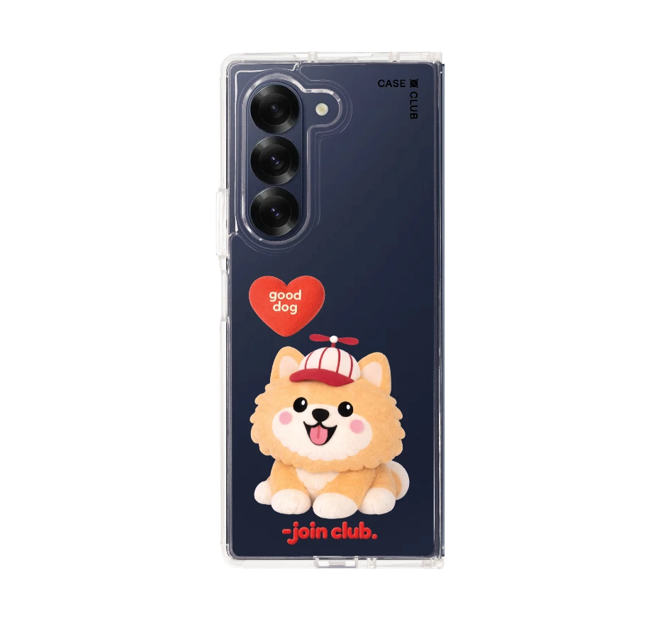 join the club heartful pomeranian