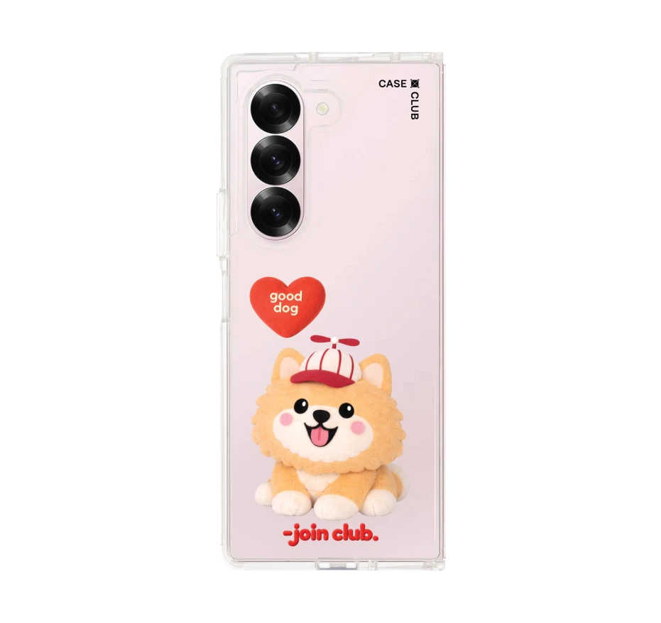 join the club heartful pomeranian