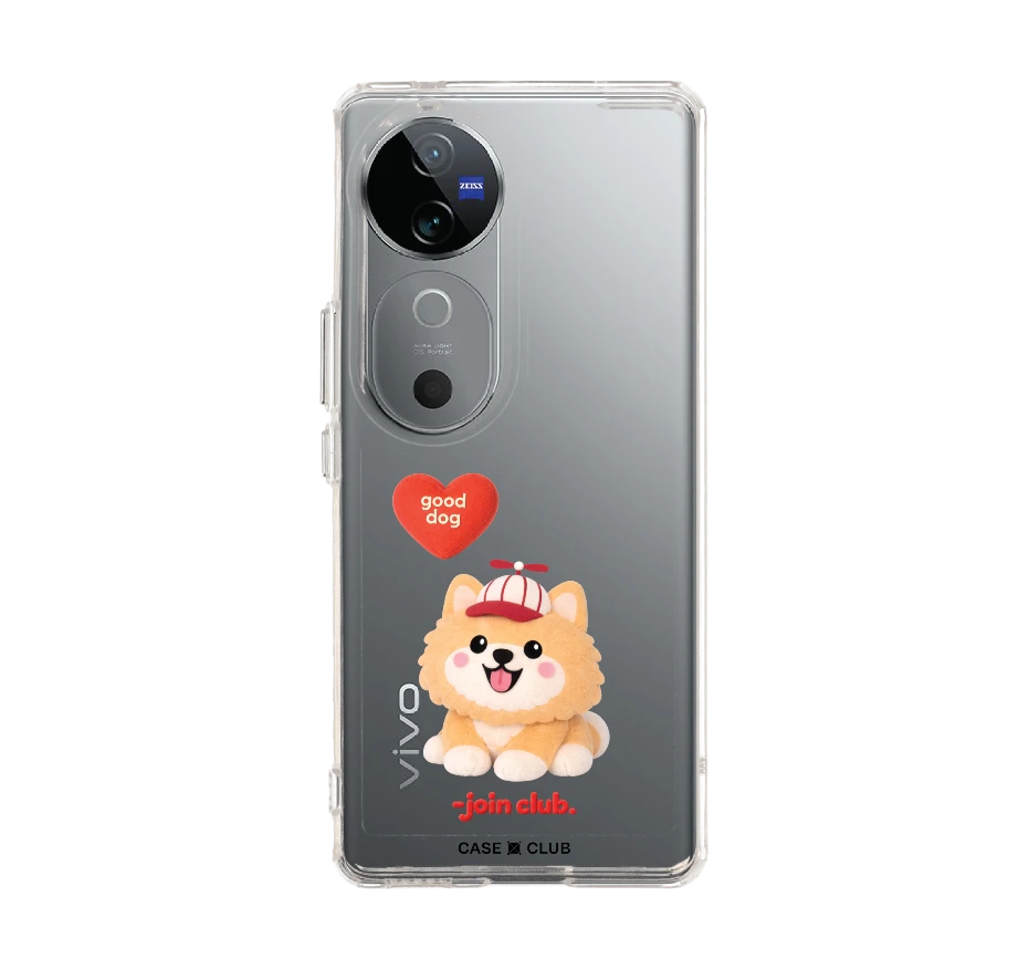 join the club heartful pomeranian