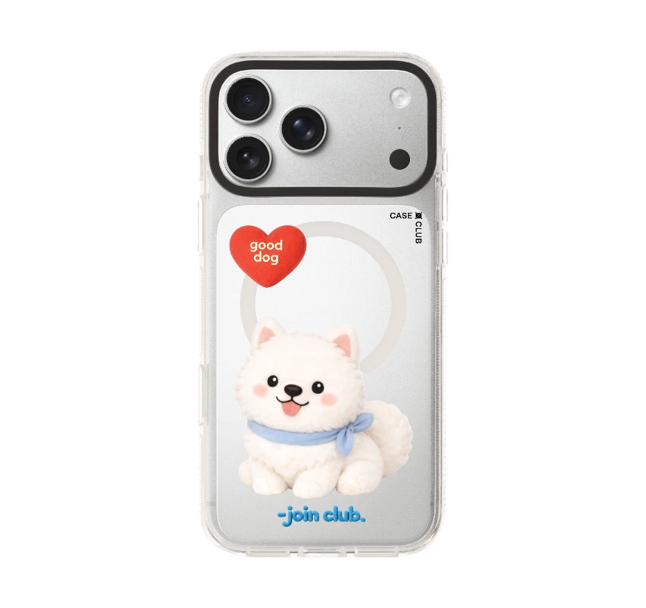 join the club heartful samoyed