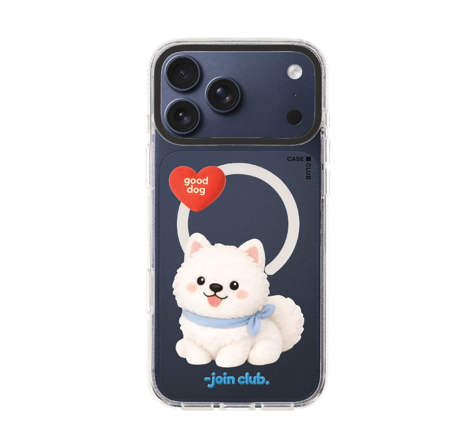 join the club heartful samoyed