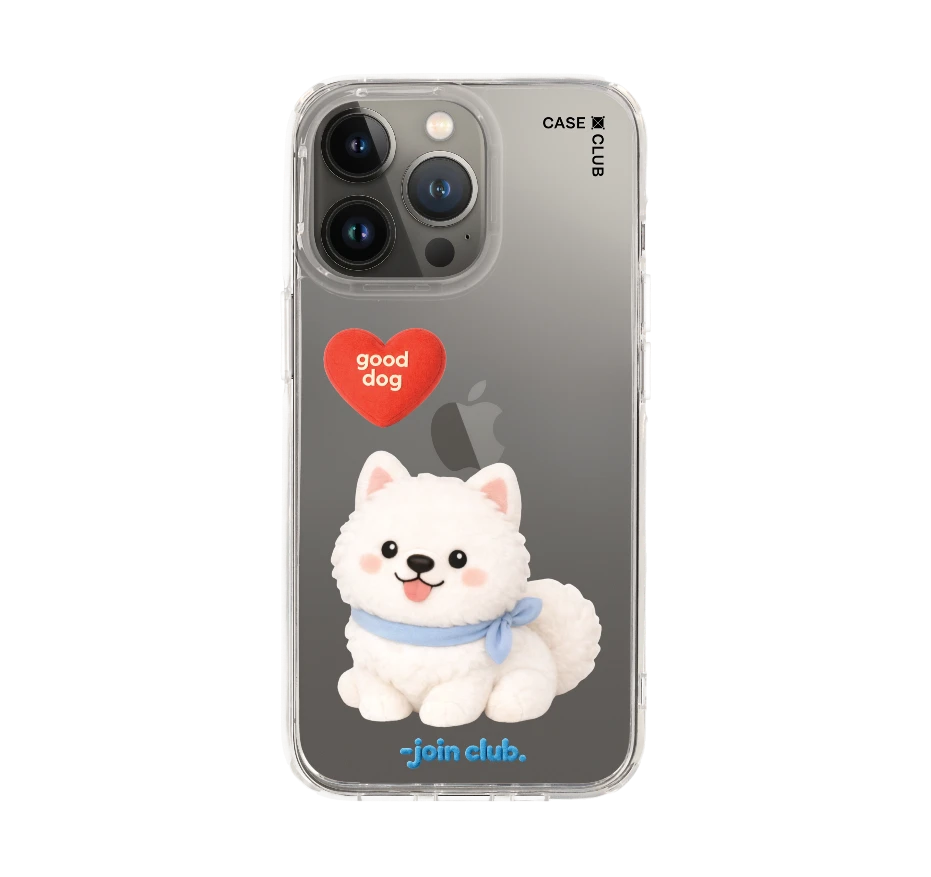 join the club heartful samoyed