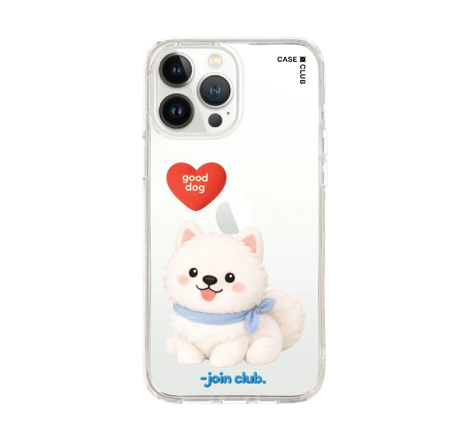 join the club heartful samoyed