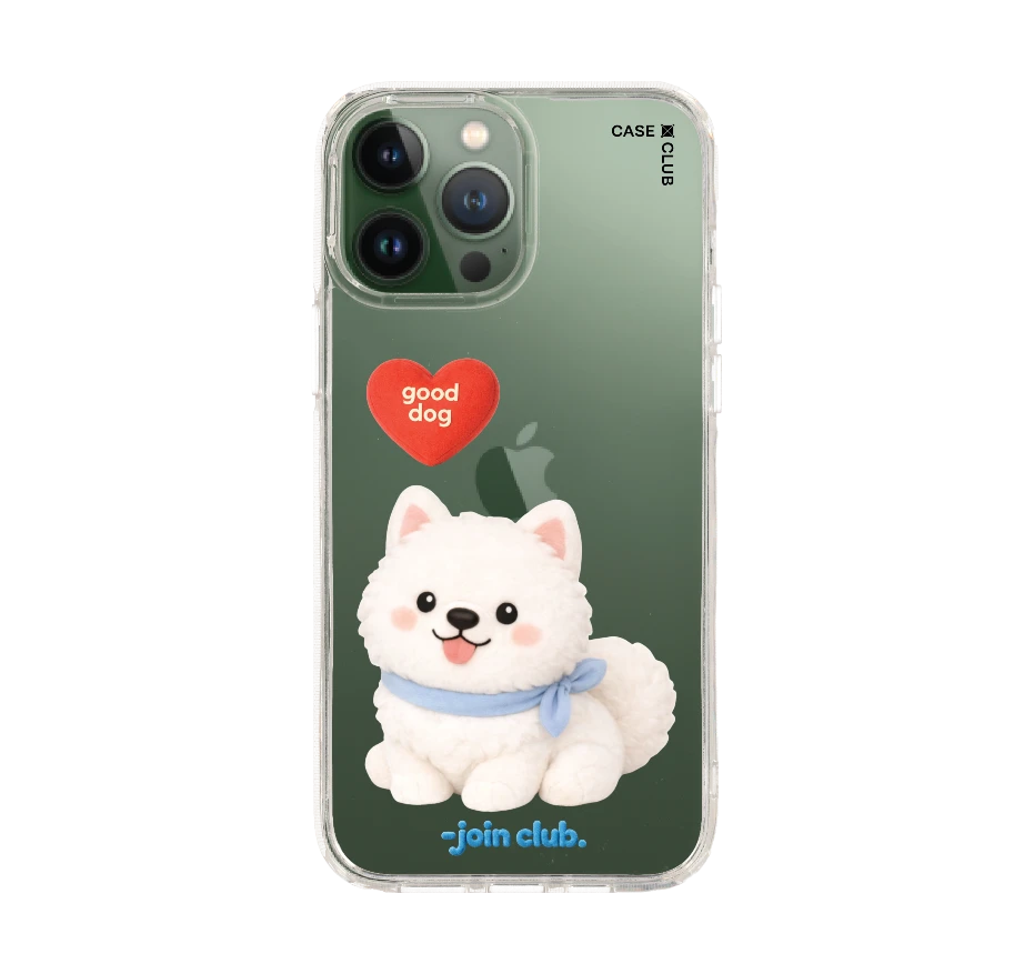 join the club heartful samoyed
