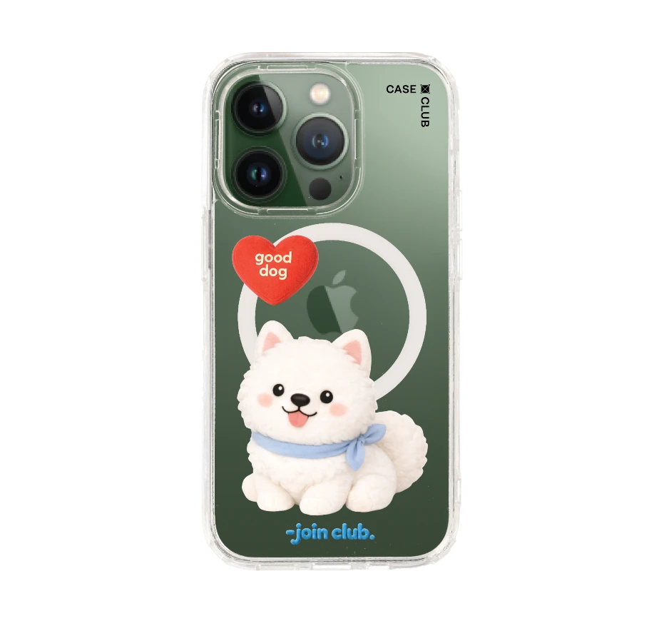 join the club heartful samoyed