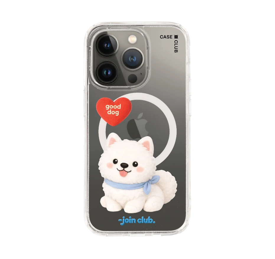 join the club heartful samoyed
