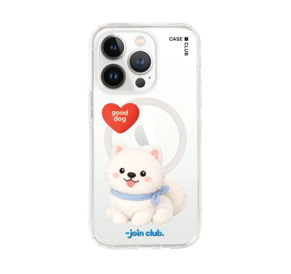 join the club heartful samoyed
