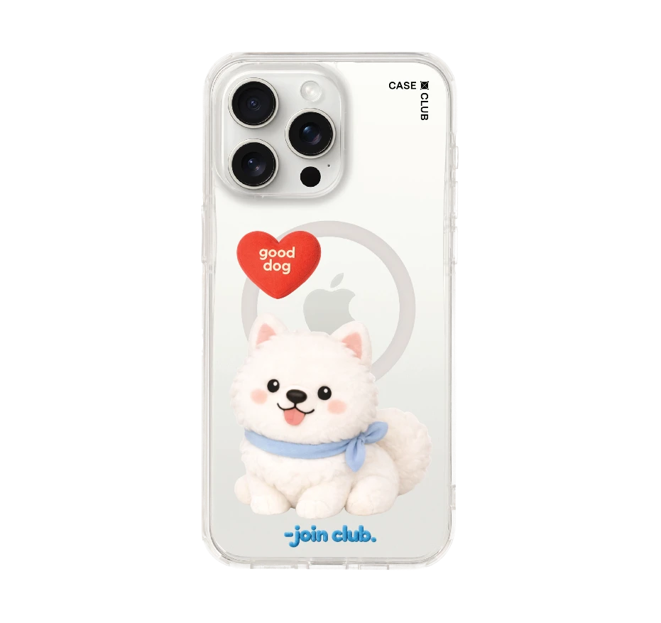 join the club heartful samoyed