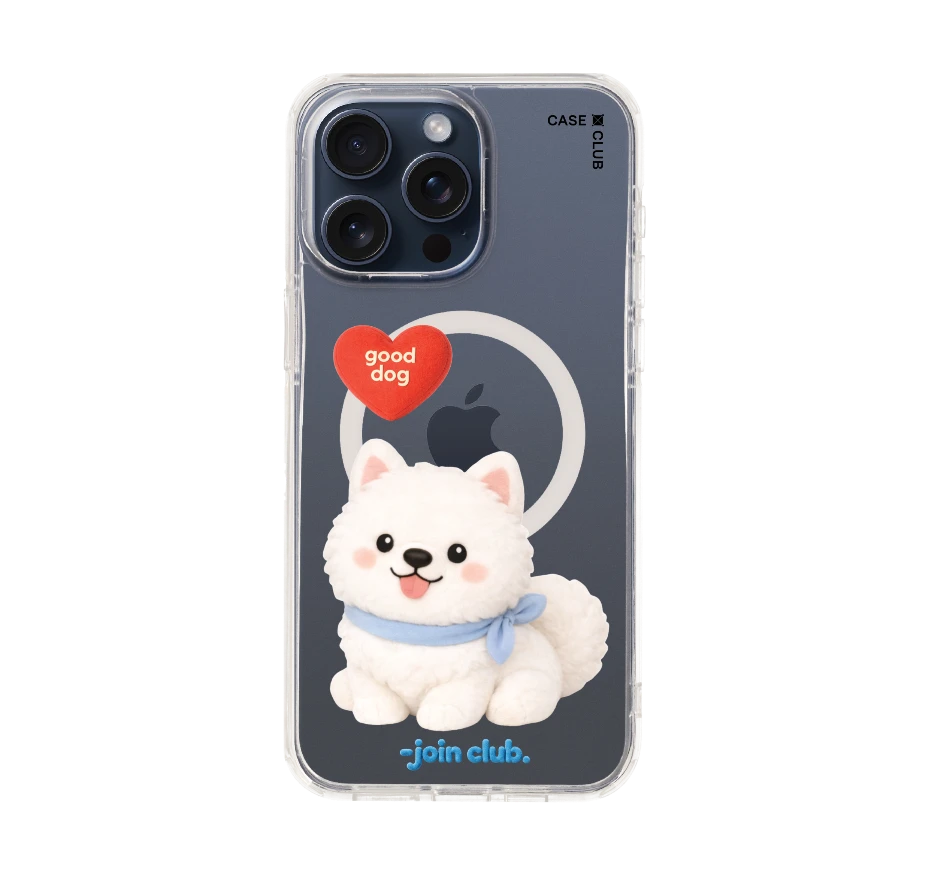 join the club heartful samoyed