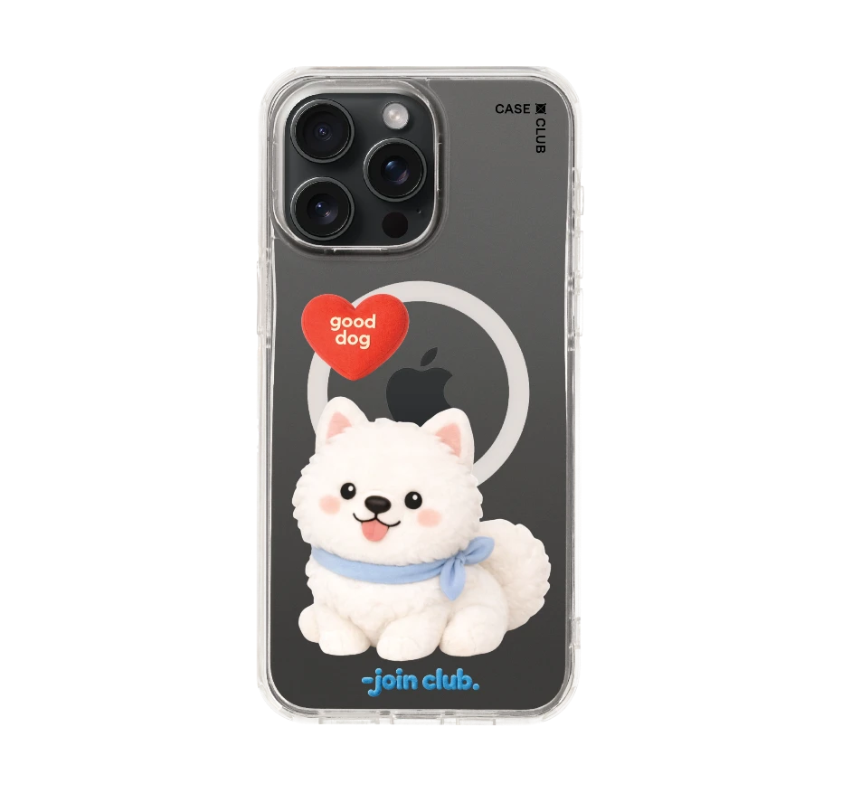 join the club heartful samoyed