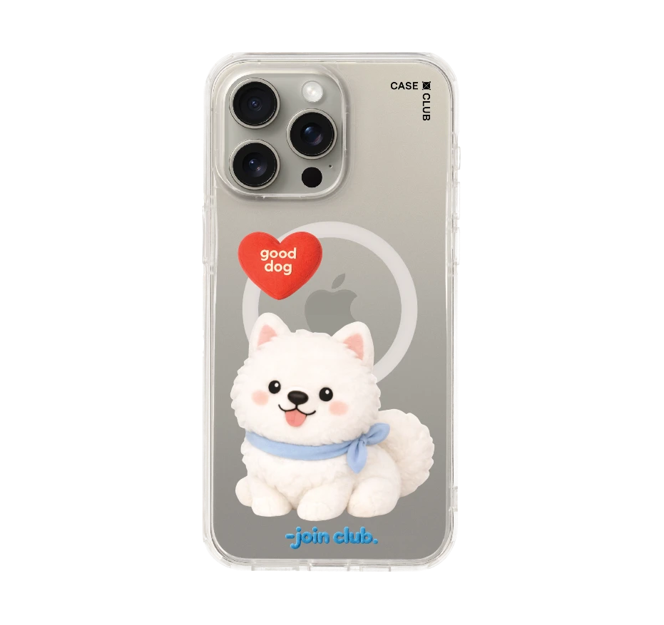 join the club heartful samoyed