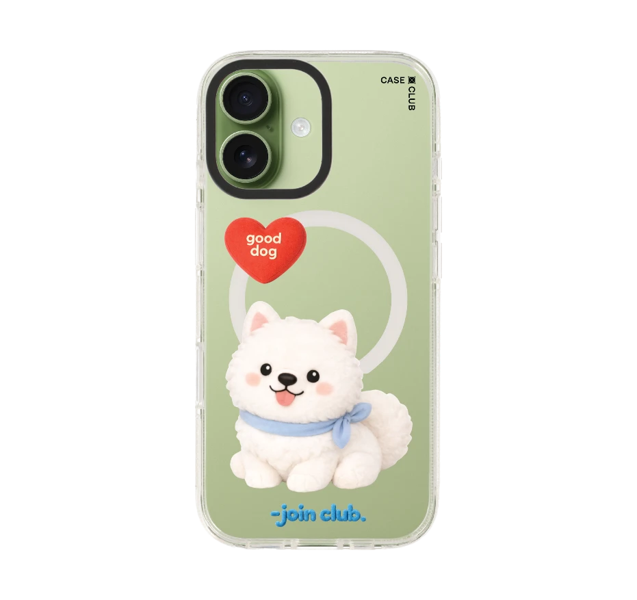 join the club heartful samoyed