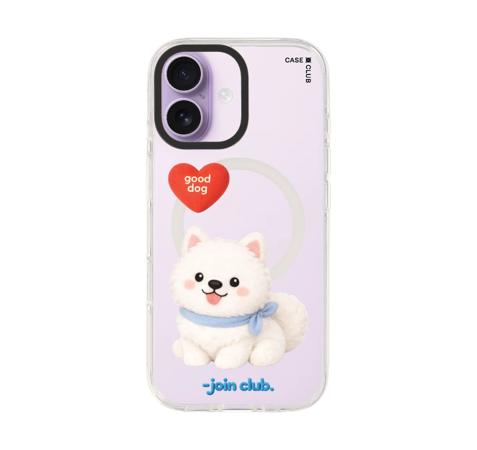 join the club heartful samoyed
