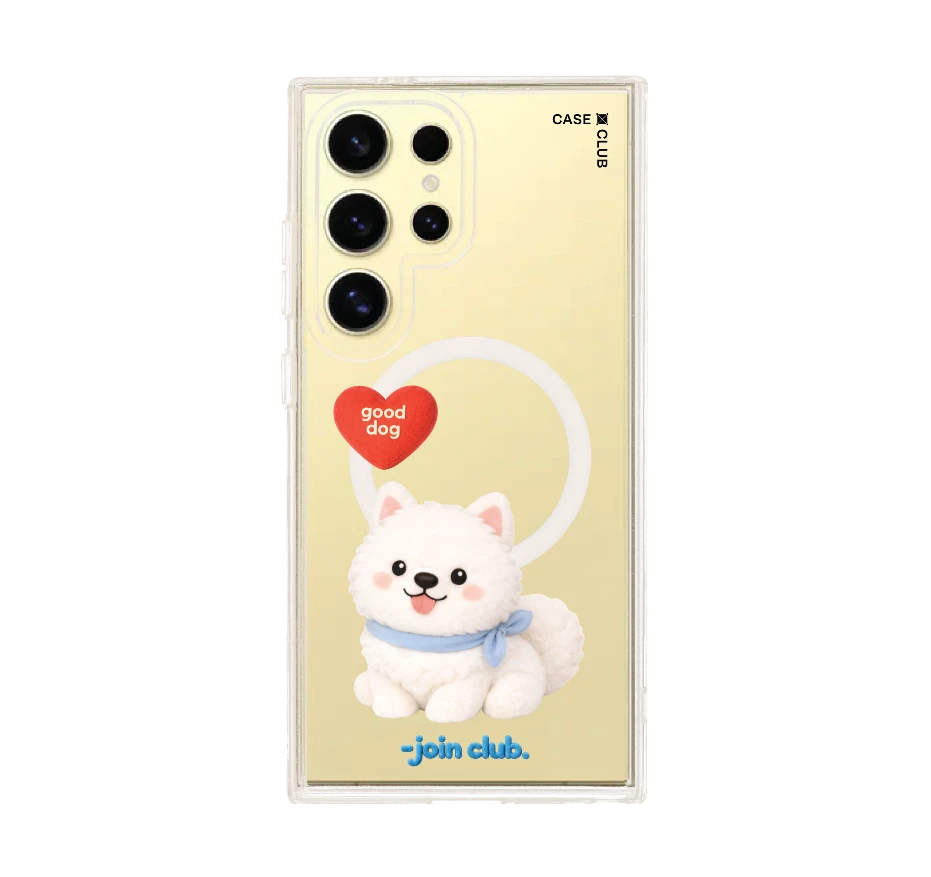 join the club heartful samoyed