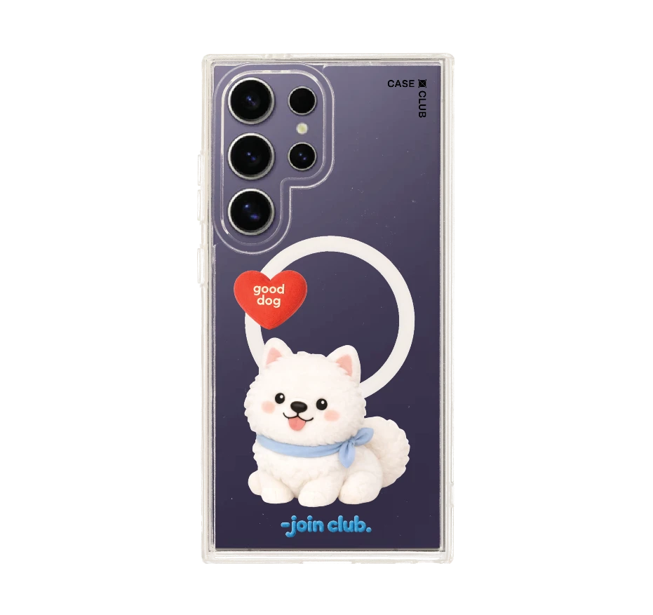 join the club heartful samoyed