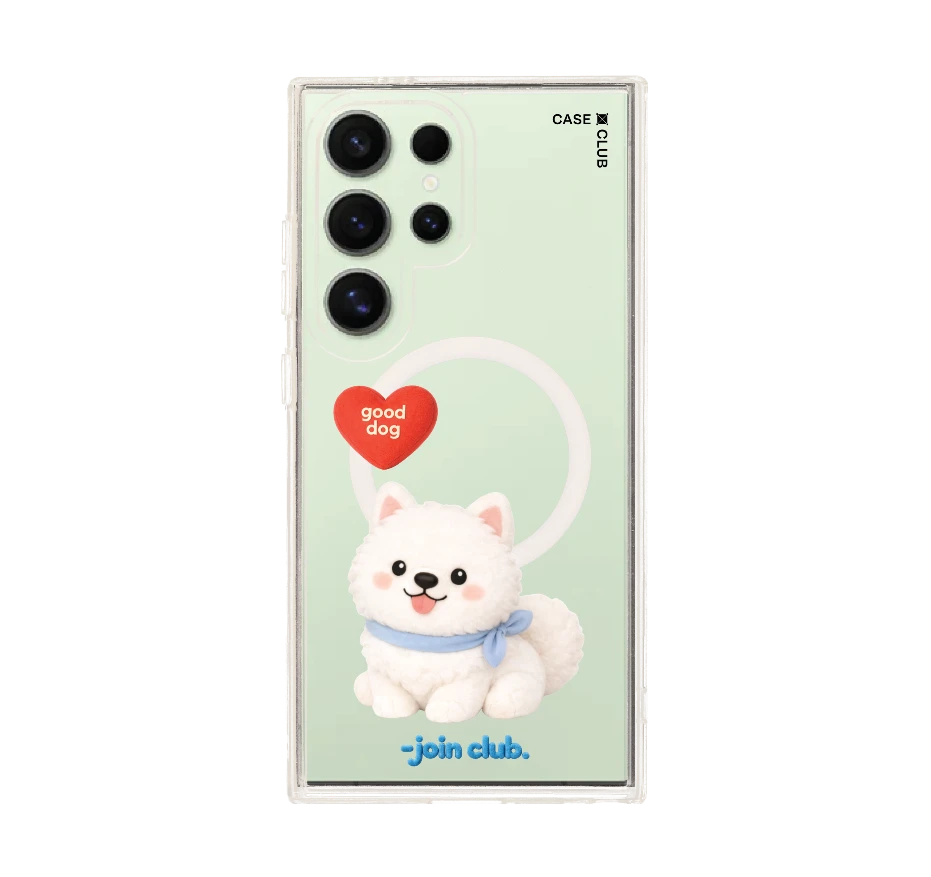 join the club heartful samoyed