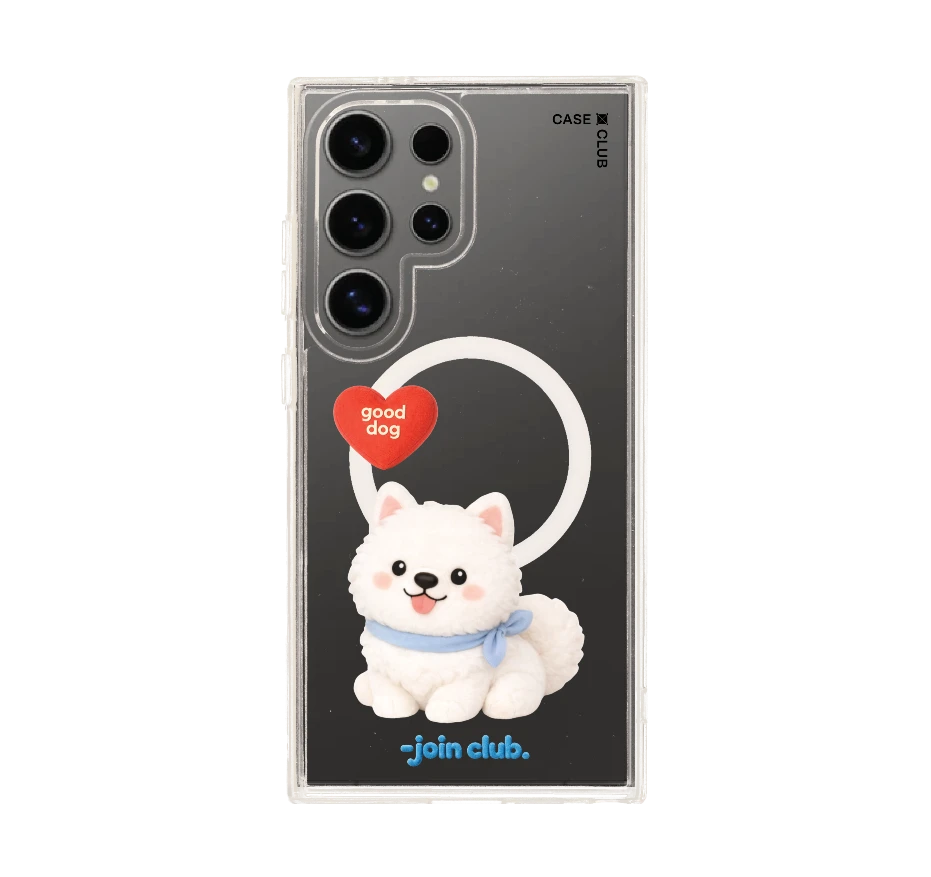 join the club heartful samoyed