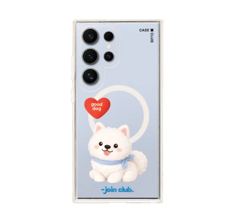 join the club heartful samoyed