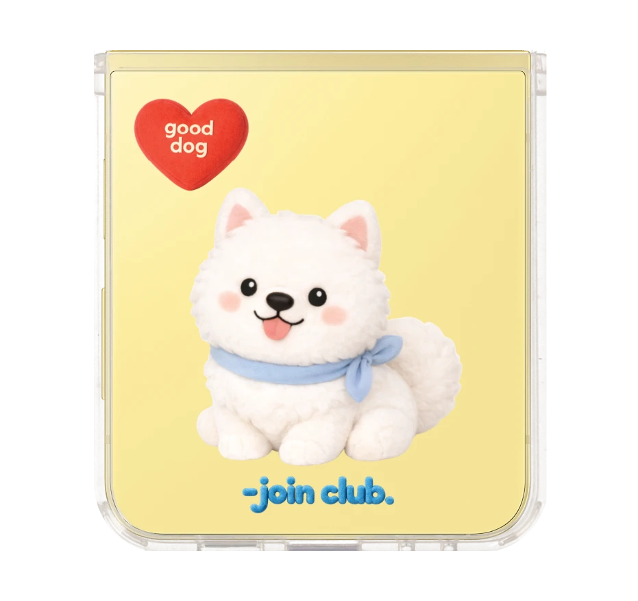 join the club heartful samoyed