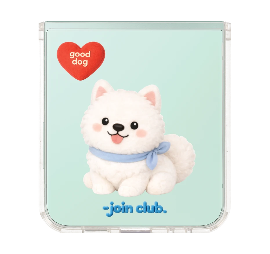 join the club heartful samoyed
