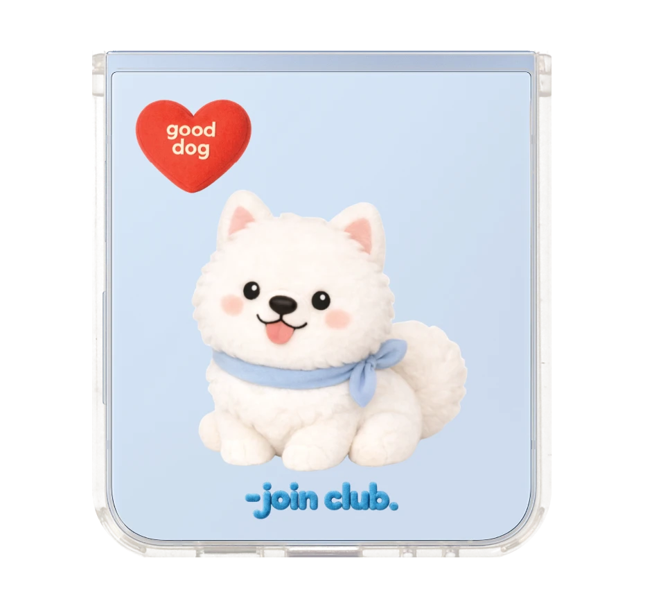 join the club heartful samoyed