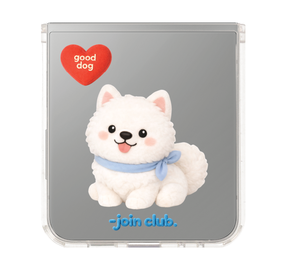 join the club heartful samoyed