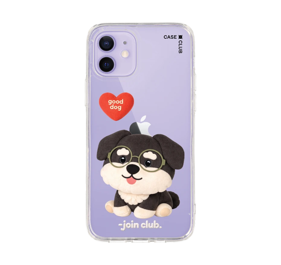 join the club heartful schnauzer