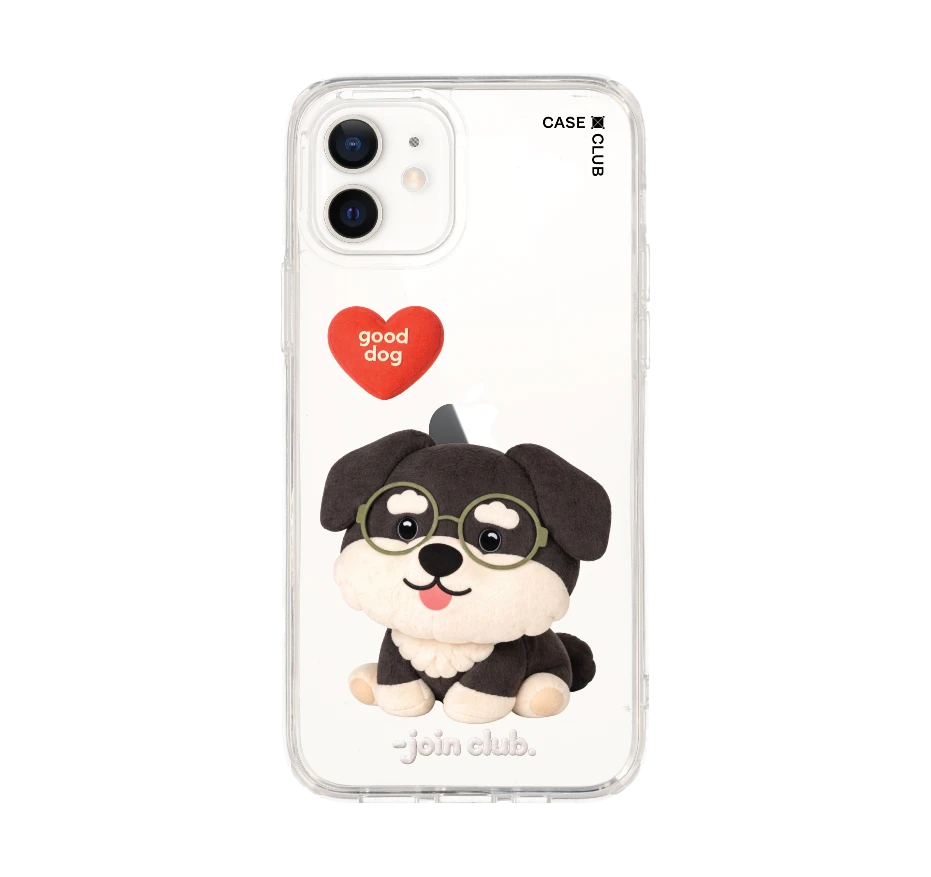 join the club heartful schnauzer