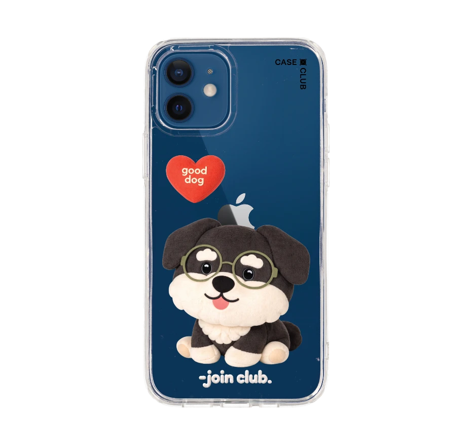 join the club heartful schnauzer