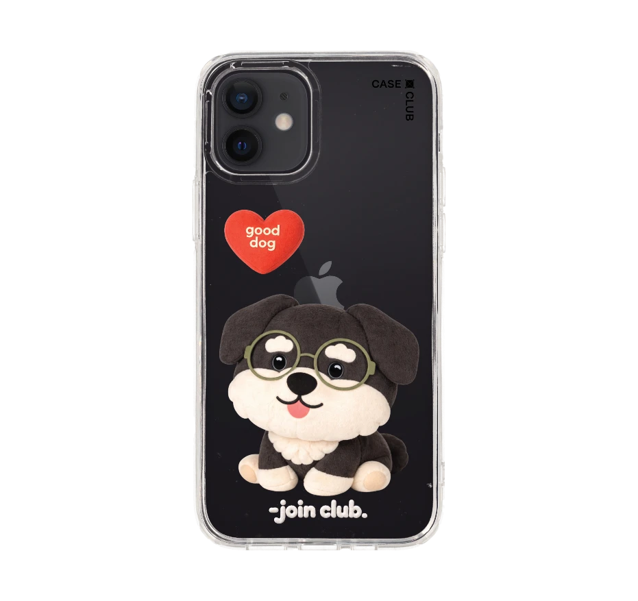 join the club heartful schnauzer