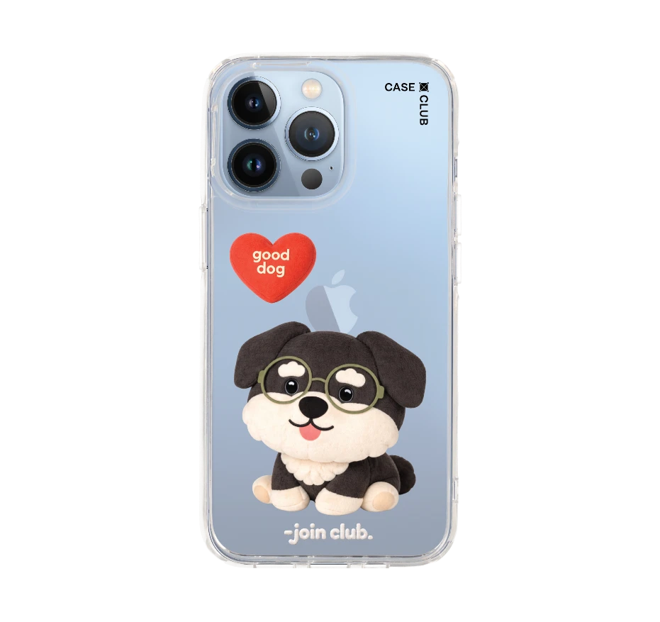 join the club heartful schnauzer