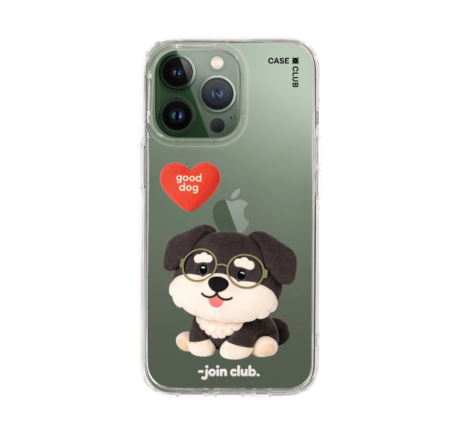 join the club heartful schnauzer