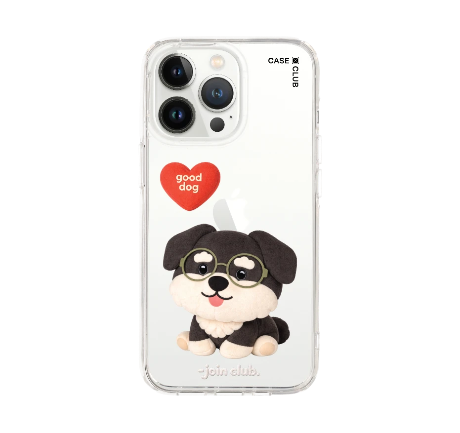 join the club heartful schnauzer