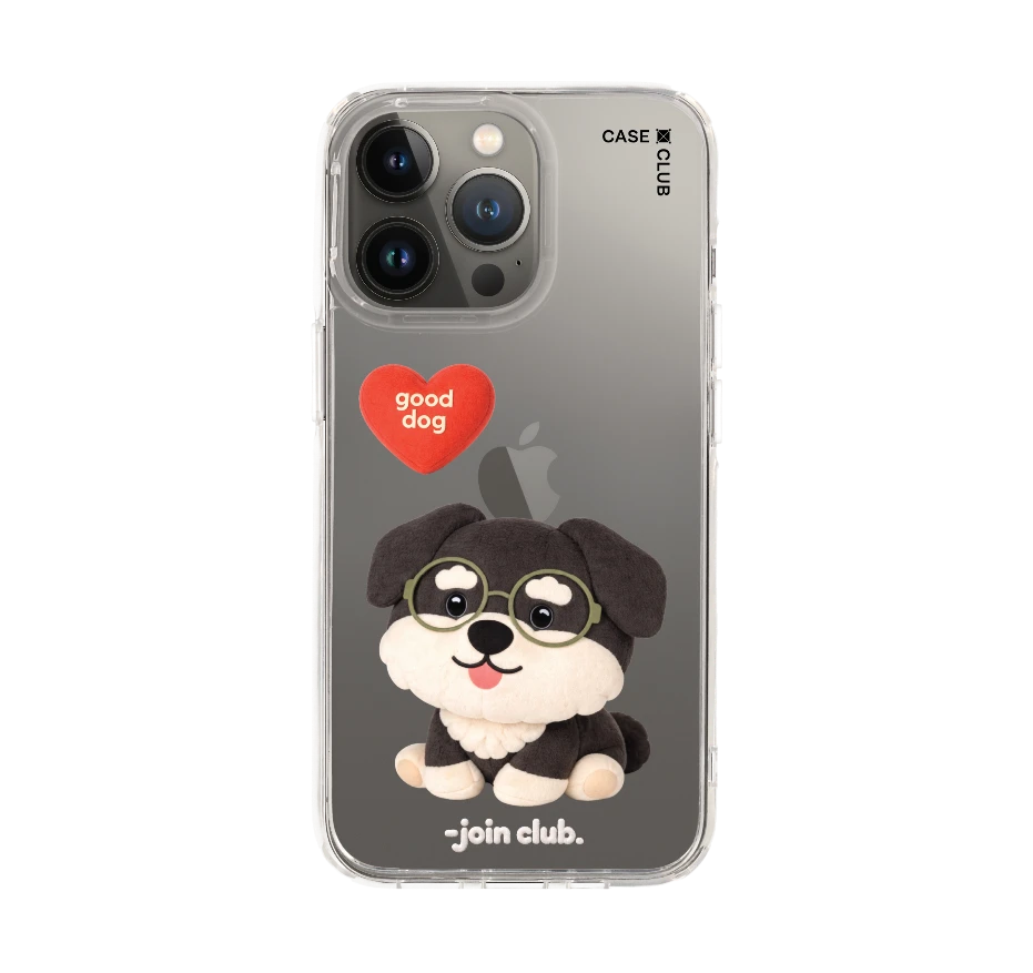 join the club heartful schnauzer