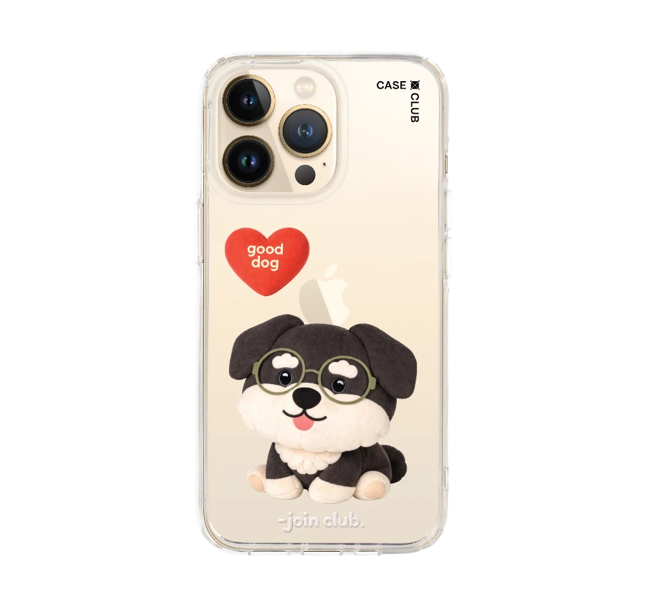 join the club heartful schnauzer