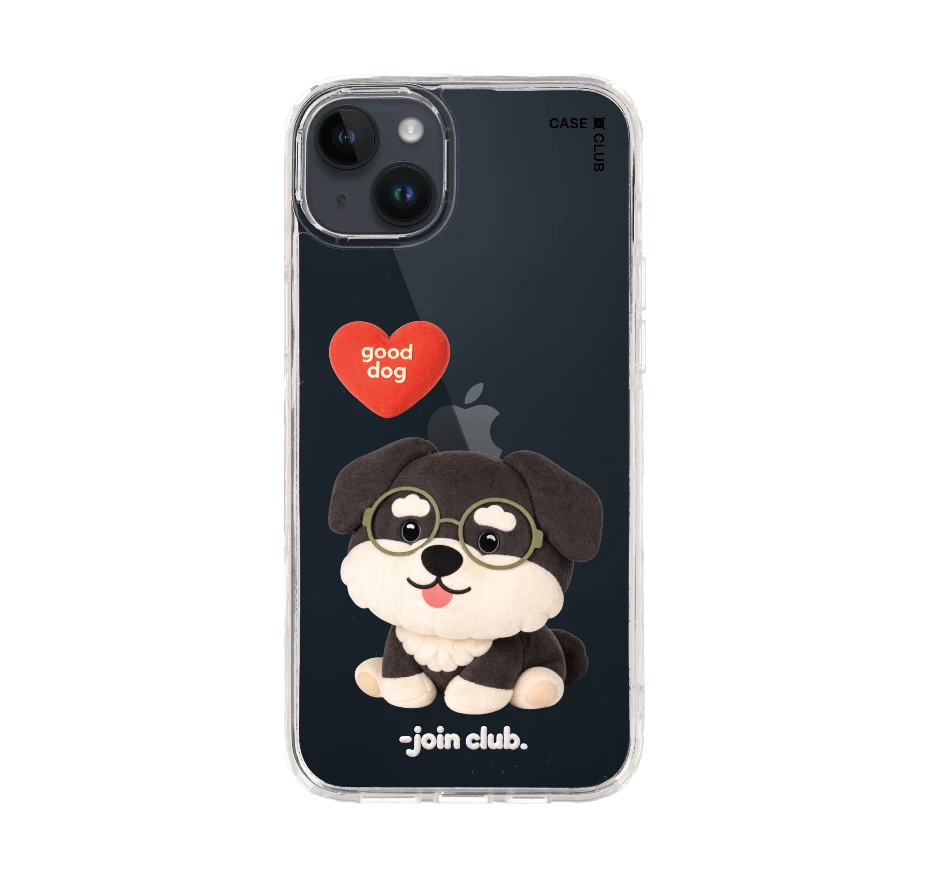 join the club heartful schnauzer