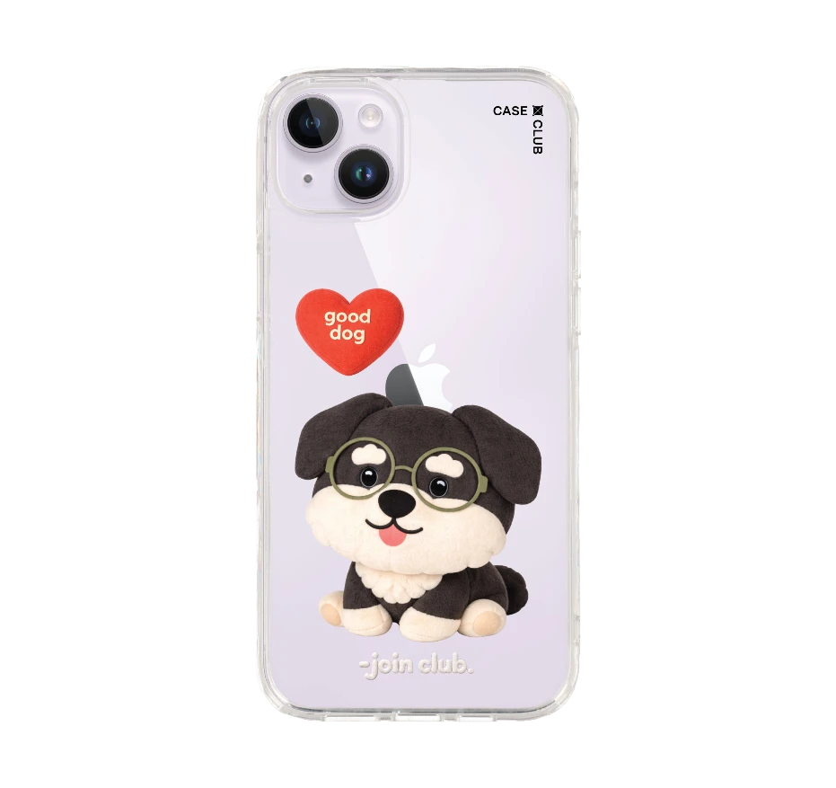 join the club heartful schnauzer