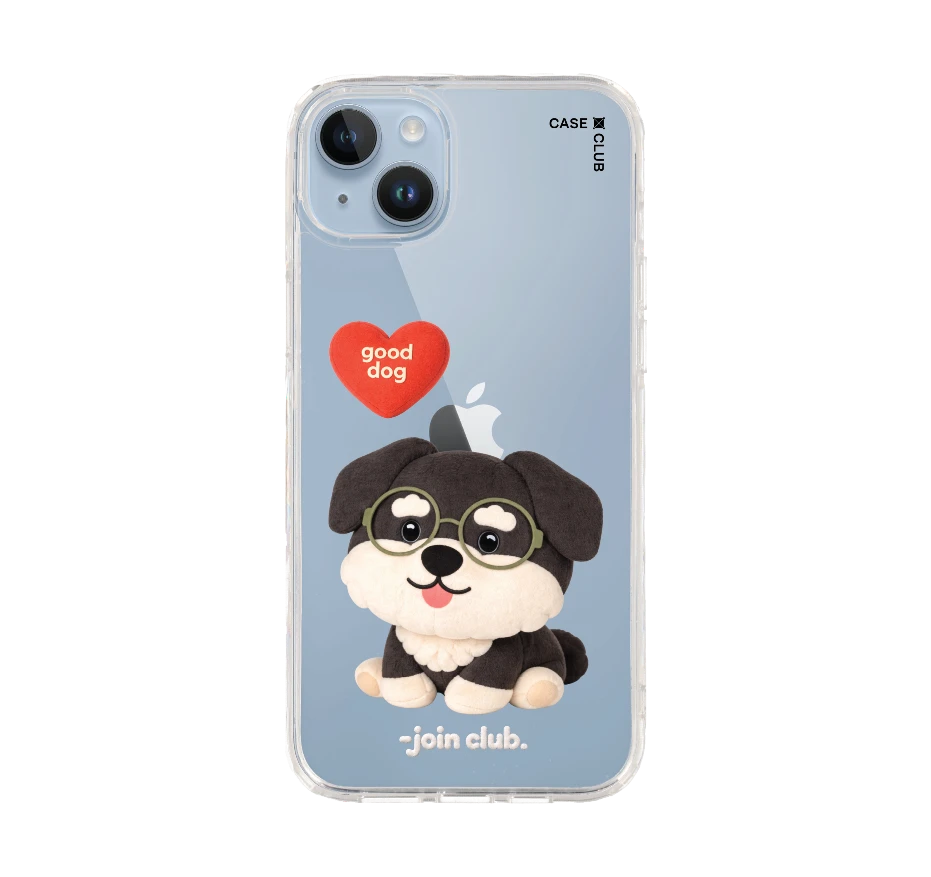 join the club heartful schnauzer