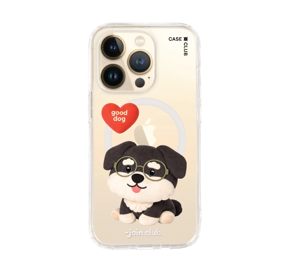 join the club heartful schnauzer