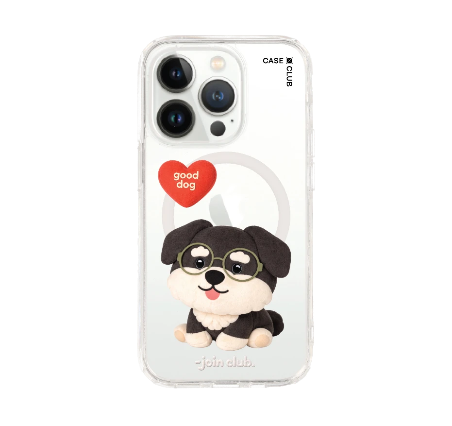 join the club heartful schnauzer