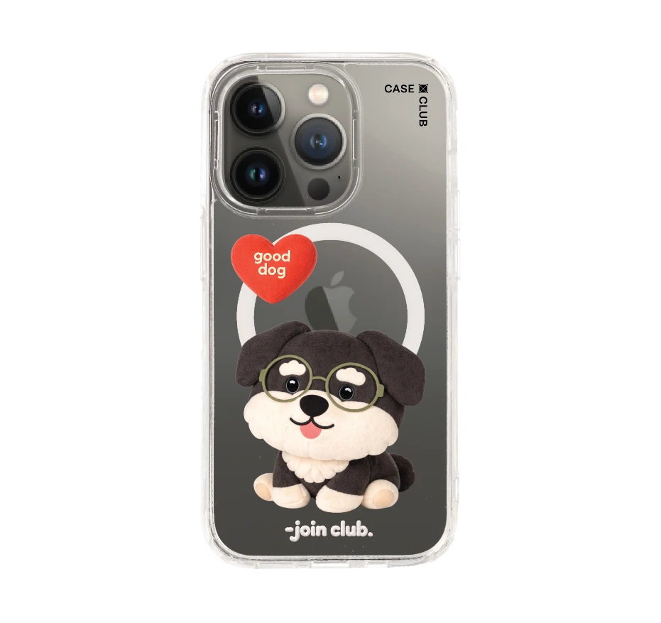 join the club heartful schnauzer