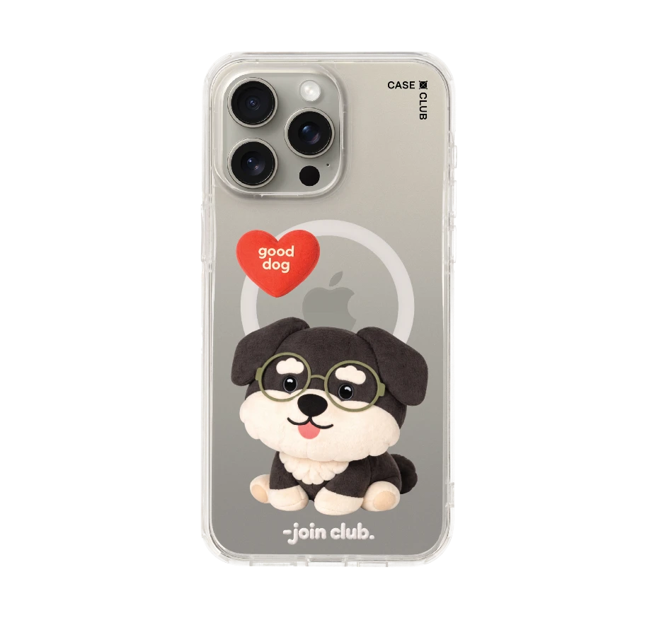 join the club heartful schnauzer