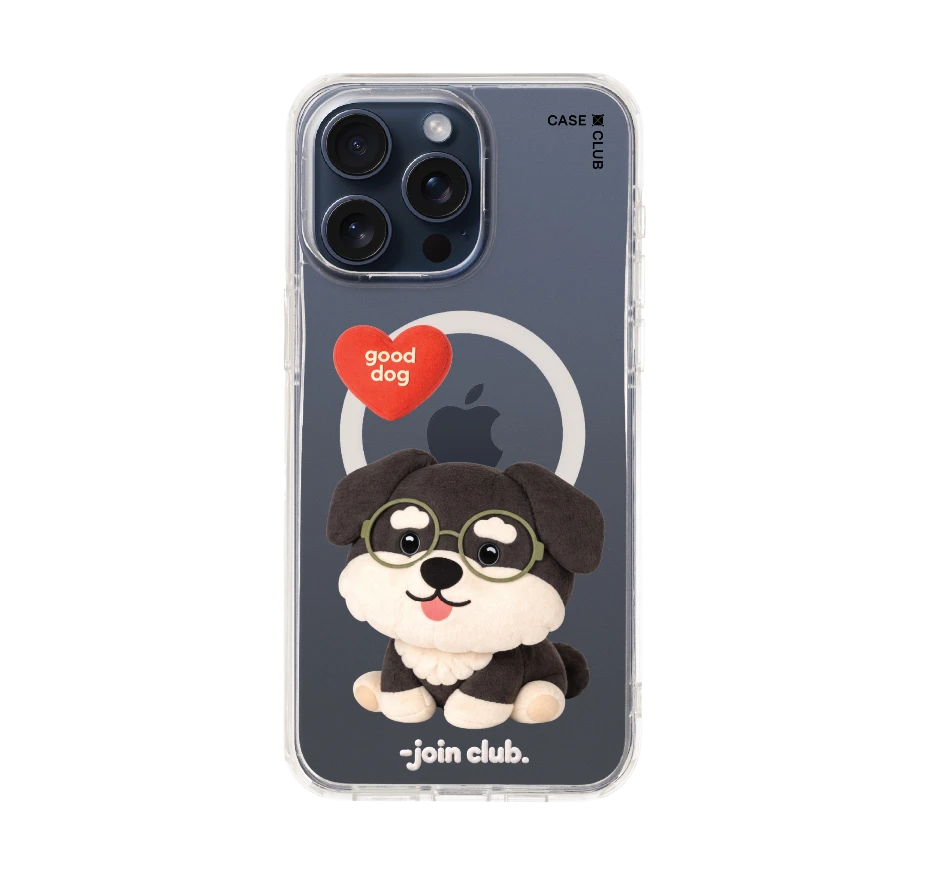 join the club heartful schnauzer