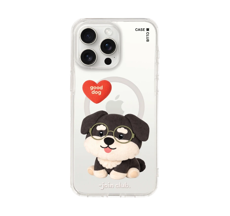 join the club heartful schnauzer