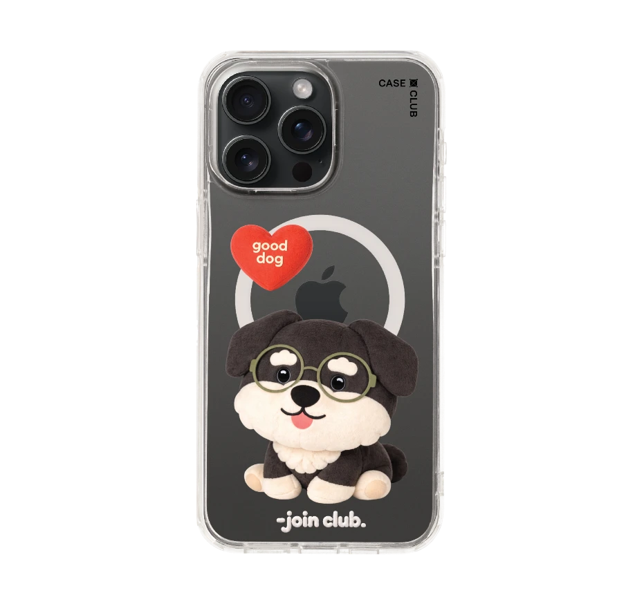 join the club heartful schnauzer