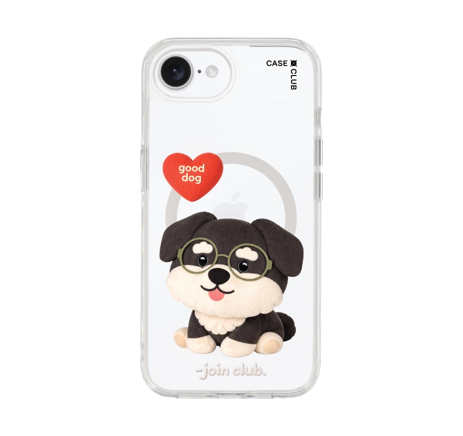 join the club heartful schnauzer