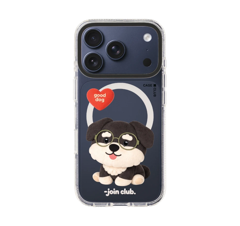 join the club heartful schnauzer